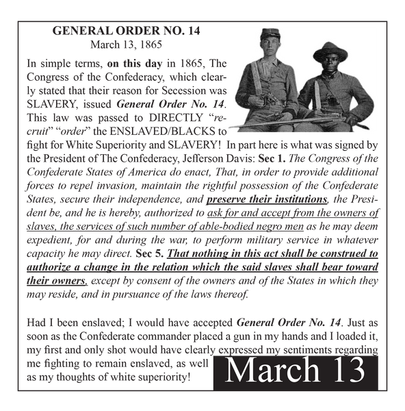 Black Heritage Day IV Desktop Calendar - SOLD OUT!