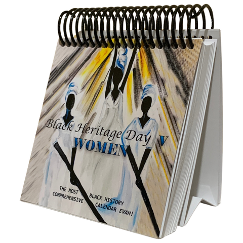 Black Heritage Day V Women's Desktop Calendar - Free Shipping!