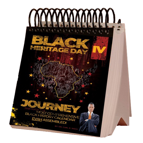 Black Heritage Day IV Desktop Calendar